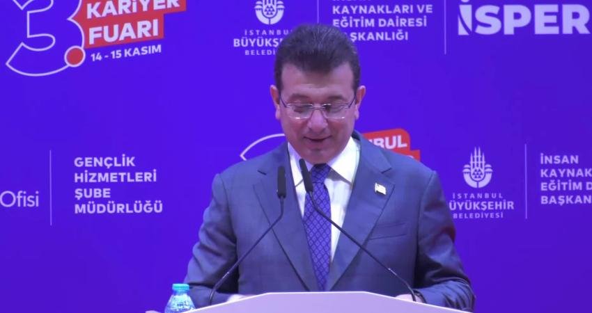 3. İstanbul Kariyer Fuarı'ndan konuşan Türkiye Belediyeler Birliği (TBB) ve