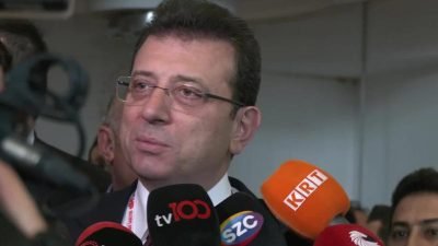 İstanbul Büyükşehir Belediye Başkanı Ekrem İmamoğlu, Cumhurbaşkanı Recep Tayyip Erdoğan’ın