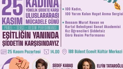Kartal Belediyesi, 25 Kasım Kadına Yönelik Şiddete Karşı Uluslararası Mücadele