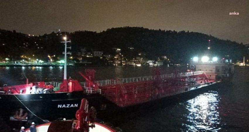 Kıyı Emniyeti Genel Müdürlüğü İstanbul Boğazı Kandilli önlerinde dümen arızası