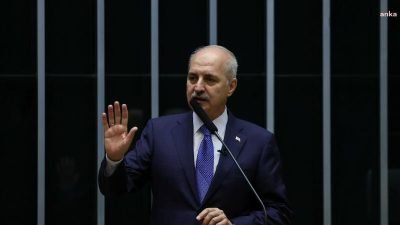TBMM Başkanı Numan Kurtulmuş Brezilya dönüşü uçakta gazetecilere açıklamalarda bulundu.