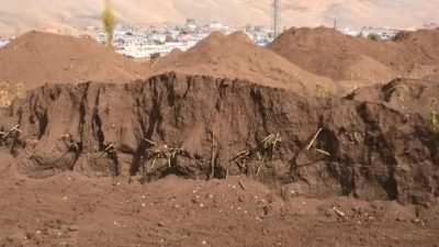 Malatya'nın Doğanşehir ilçesinin Kurucuova Mahallesi’nde çiftçilerin yıllardır kullandığı verimli tarım alanlarına