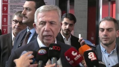 Ankara Büyükşehir Belediye Başkanı Mansur Yavaş, Cumhurbaşkanı Recep Tayyip Erdoğan’ın