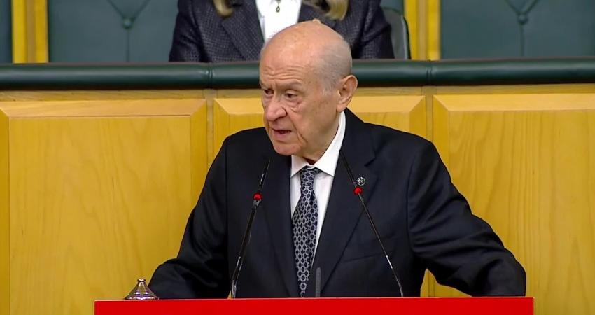 MHP Genel Başkanı Devlet Bahçeli, partisinin grup toplantısında; "Yaptığımız ve