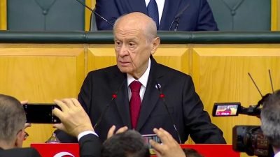 MHP Genel Başkanı Devlet Bahçeli, partisinin grup toplantısında, "TBMM ile