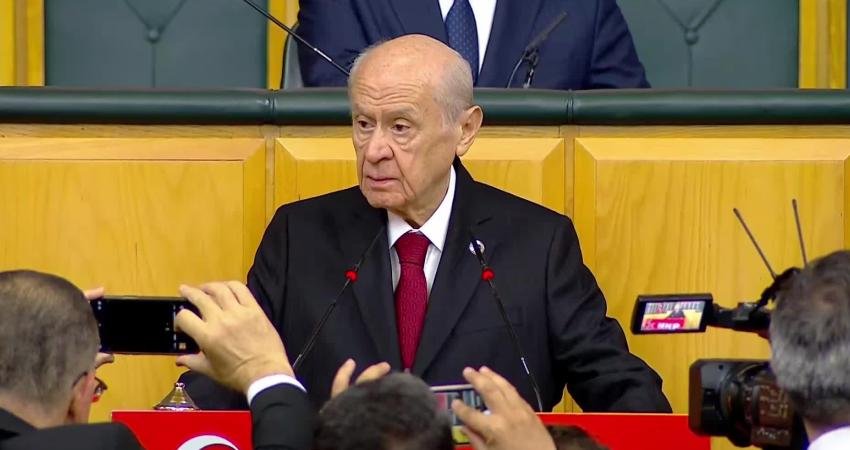 MHP Genel Başkanı Devlet Bahçeli, partisinin grup toplantısında, "TBMM ile