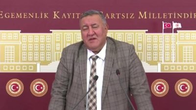 CHP Niğde Milletvekili Ömer Fethi Gürer, TBMM’de düzenlediği basın toplantısında