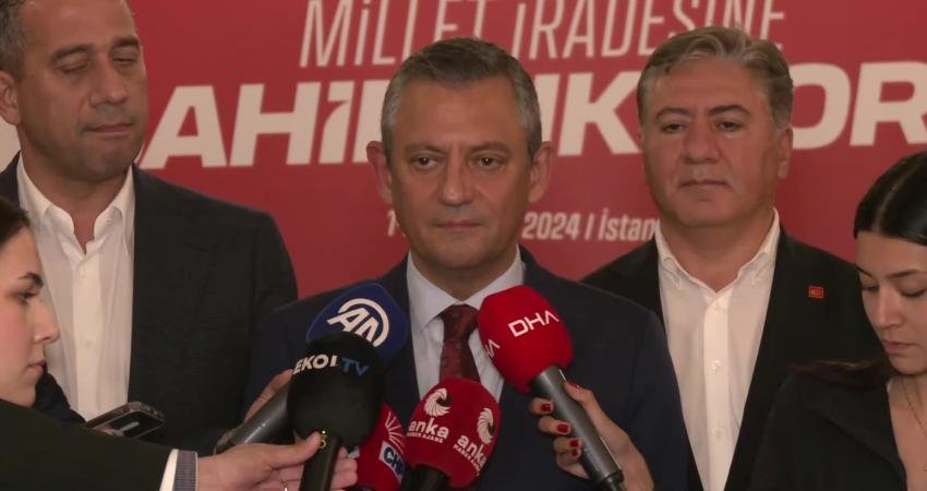 CHP Genel Başkanı Özgür Özel, Cumhurbaşkanı Recep Tayyip Erdoğan’ın kendisi