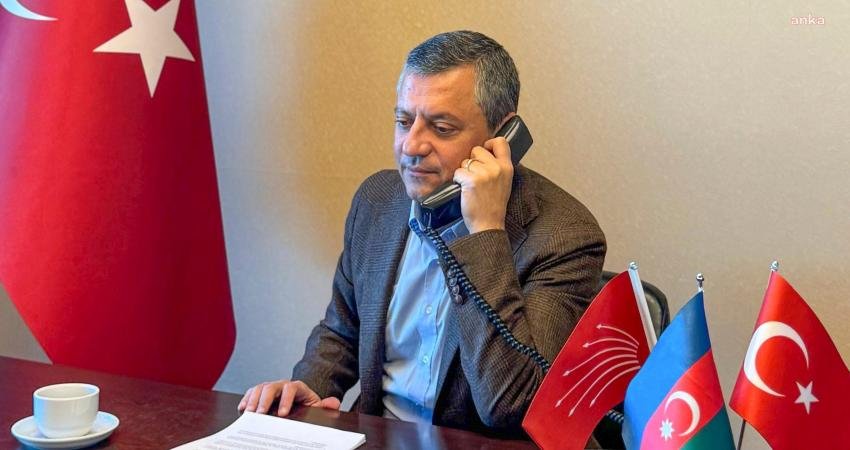 CHP Genel Başkanı Özgür Özel, Azerbaycan Cumhurbaşkanı İlham Aliyev ile