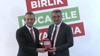 CHP Genel Başkanı Özgür Özel, KKTC'de Cumhuriyetçi Türk Partisi (CTP)