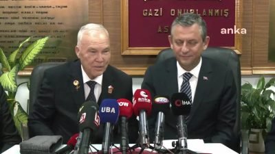CHP Genel Başkanı Özgür Özel, Türkiye Muharip Gaziler Derneği’ni ziyaret