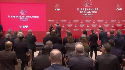 CHP Genel Başkanı Özgür Özel, İl Başkanları Toplantısı’nda ihraç istemiyle