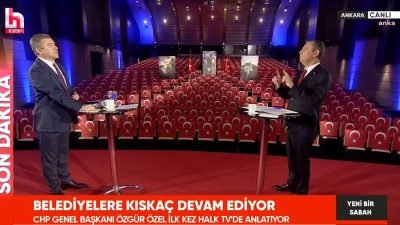 CHP Genel Başkanı Özgür Özel, Resmi Gazete’de yayımlanan belediye iştiraklerini