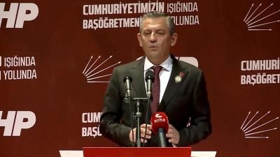 CHP Genel Başkanı Özgür Özel, Çevre Şehircilik ve Şklim Değişikliği