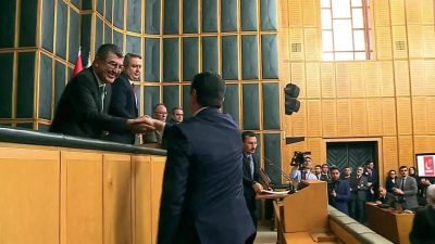 Saadet Partisi’nin yeni Genel Başkanı Mahmut Arıkan, Saadet- Gelecek Partisi ortak grup