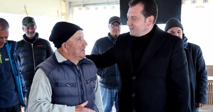 Silivri Belediye Başkanı Bora Balcıoğlu, Selimpaşa Su Ürünleri Kooperatifi Başkanı