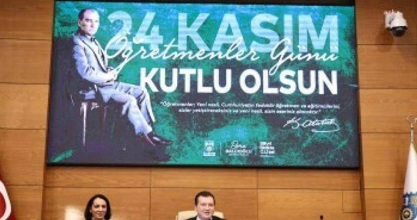 Silivri Belediye Başkanı Bora Balcıoğlu, 24 Kasım Öğretmenler Günü dolayısıyla