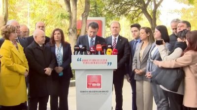 İstanbul Büyükşehir Belediye (İBB) ve Türkiye Belediyeler Birliği (TBB) Başkanı