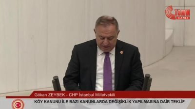 TBMM Genel Kurulunda, Köy Kanunu İle Bazı Kanunlarda Değişiklik Yapılmasına