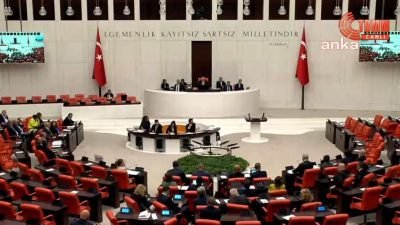 TBMM Genel Kurulu'nda CHP'nin 'kayyum atamalarına' ilişkin verdiği önergeyle ilgili