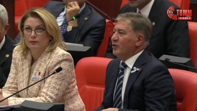 AK Parti Grup Başkanvekili Özlem Zengin, TBMM Genel Kurulu'nda  CHP'li belediyelerin