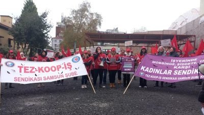 Tez-Koop-İş Sendikası Samsun Şubesi, 25 Kasım Kadına Yönelik Şiddete Karşı Uluslararası