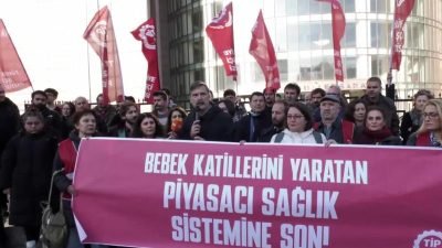 Türkiye İşçi Partisi (TİP) Genel Başkanı Ekran Baş, Yenidoğan Çetesi