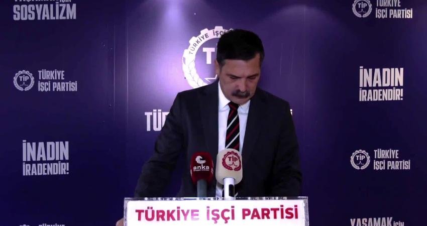 Türkiye İşçi Partisi (TİP) Genel Başkanı Erkan Baş, partisinin İstanbul
