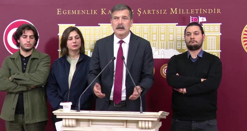 TİP Genel Başkanı Erkan Baş, TBMM’de; "Türkiye'de ülkenin dört  bir yanında
