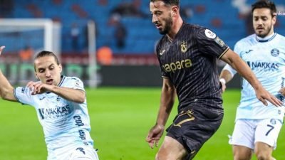 Trendyol Süper Lig'de 13. hafta maçında Trabzonspor sahasında ağırladığı Adana
