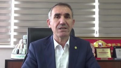 Trakya Birlik Yönetim Kurulu Başkanı Şafak Kırbiç, ayçiçeğinin de kuraklık