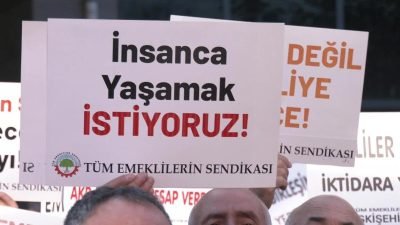Emeklilerin yaşadığı sorunlara, yoksulluğa karşı 27 Ekim’de beş koldan yürüyüş
