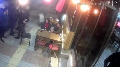 Uşak'ta bir restoranda R.O. ve yanında bulunan 2 kişinin saldırısına