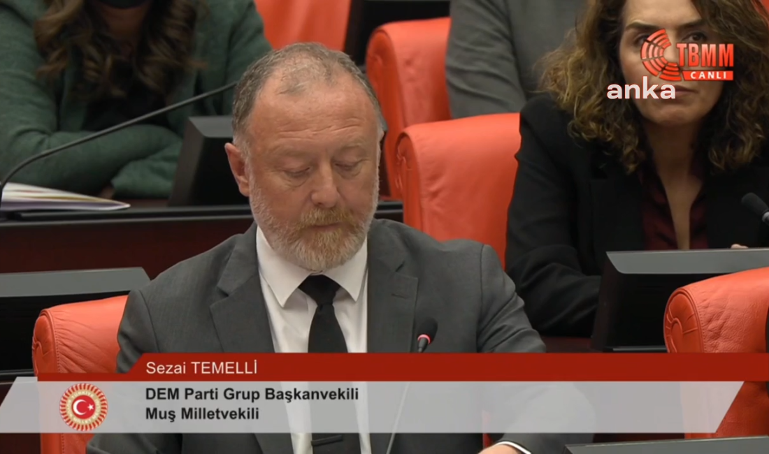 DEM Parti Grup Başkanvekili Sezai Temelli, İzmir'de 5 çocuğun elektrikli