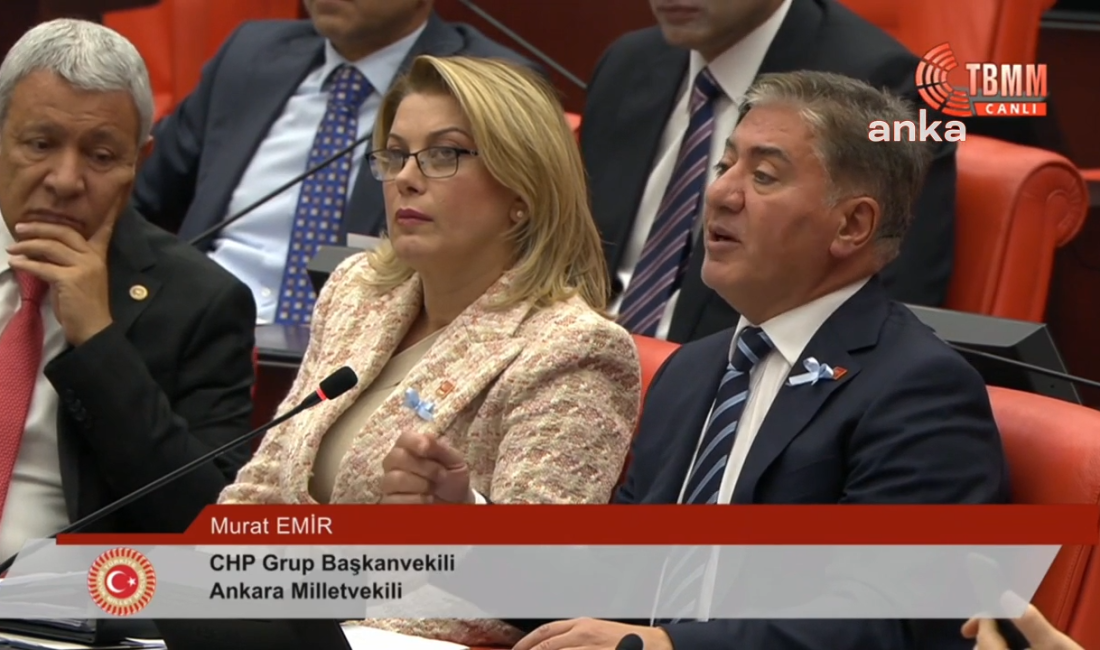 CHP Grup Başkanvekili Murat Emir,  CHP'li belediyelerin konser maliyetlerine ilişkin