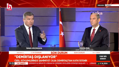 CHP Genel Başkanı Özgür Özel, Kara Harp Okulu mezuniyet töreninden