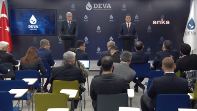 İYİ Parti Genel Başkanı Müsavat Dervişoğlu, DEVA Partisi Genel Başkanı