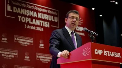 İstanbul Büyükşehir Belediye (İBB) Başkanı Ekrem İmamoğlu, CHP İstanbul İl
