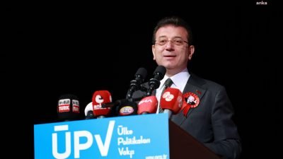 TBB ve İBB Başkanı Ekrem İmamoğlu, Ülke Politikaları Vakfı ve