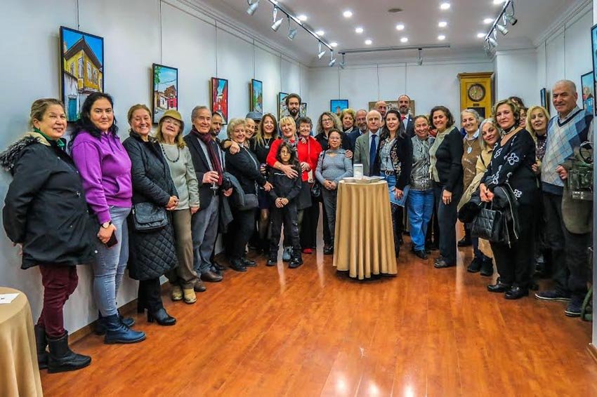 Ressam Samiye Kahraman, 9. kişisel sergisini Ankara’nın Altındağ ilçesinde düzenleyerek,