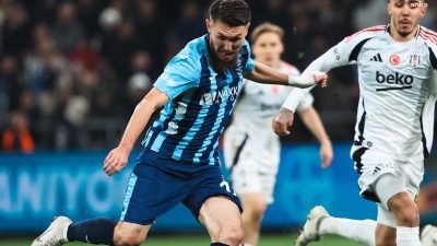 Süper Lig’in 16. haftasında Adana Demirspor konuk ettiği Beşiktaş’ı 2-1 mağlup