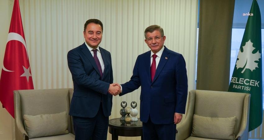 DEVA Partisi Genel Başkanı Ali Babacan, Gelecek Partisi Genel Başkanı