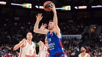 THY EuroLeague’in 13. haftasında Anadolu Efes, konuk ettiği Bayern Münih’i 101-90