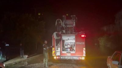 Manavgat’ta öğleden sonra bastıran yağış sonrası Antalya Büyükşehir Belediyesi Antalya