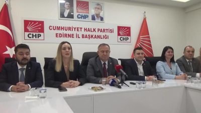 CHP Genel Başkan Yardımcısı Gökan Zeybek, Edirne’de açıklanan asgari ücretle
