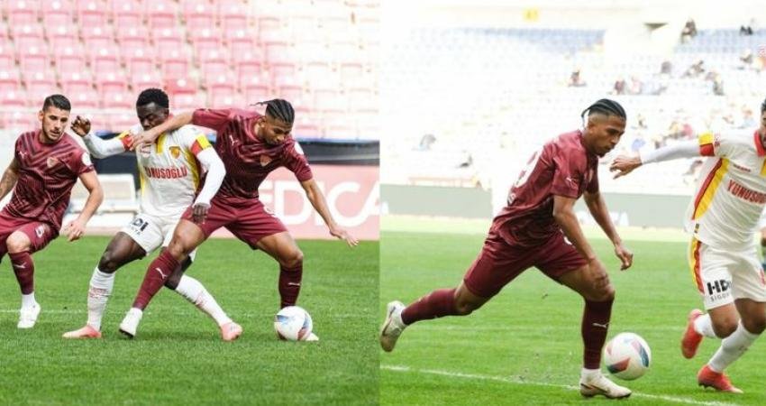 Trendyol Süper Lig'de 16'ncı hafta maçında Atakaş Hatayspor, Mersin Stadyumu'nda
