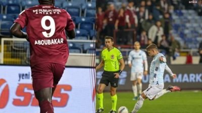 Trendyol Süper Lig'in 17. haftasında Atakaş Hatayspor, Adana Demirspor'a 3-1