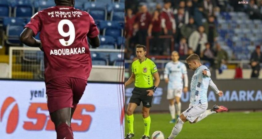 Trendyol Süper Lig'in 17. haftasında Atakaş Hatayspor, Adana Demirspor'a 3-1