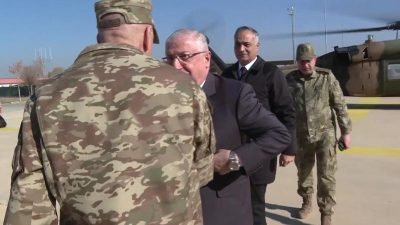 Milli Savunma Bakanı Yaşar Güler, Suriye sınır bölgesindeki 6’ncı Kolordu