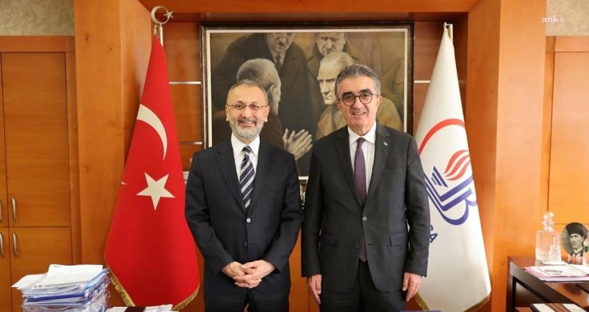 Eyüpsultan Belediye Başkanı Mithat Bülent Özmen, Bayrampaşa Belediye Başkanı Hasan